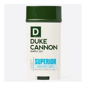 Duke Cannon Superior Aluminum Free Deodorant Made in USA Benefits Veterans